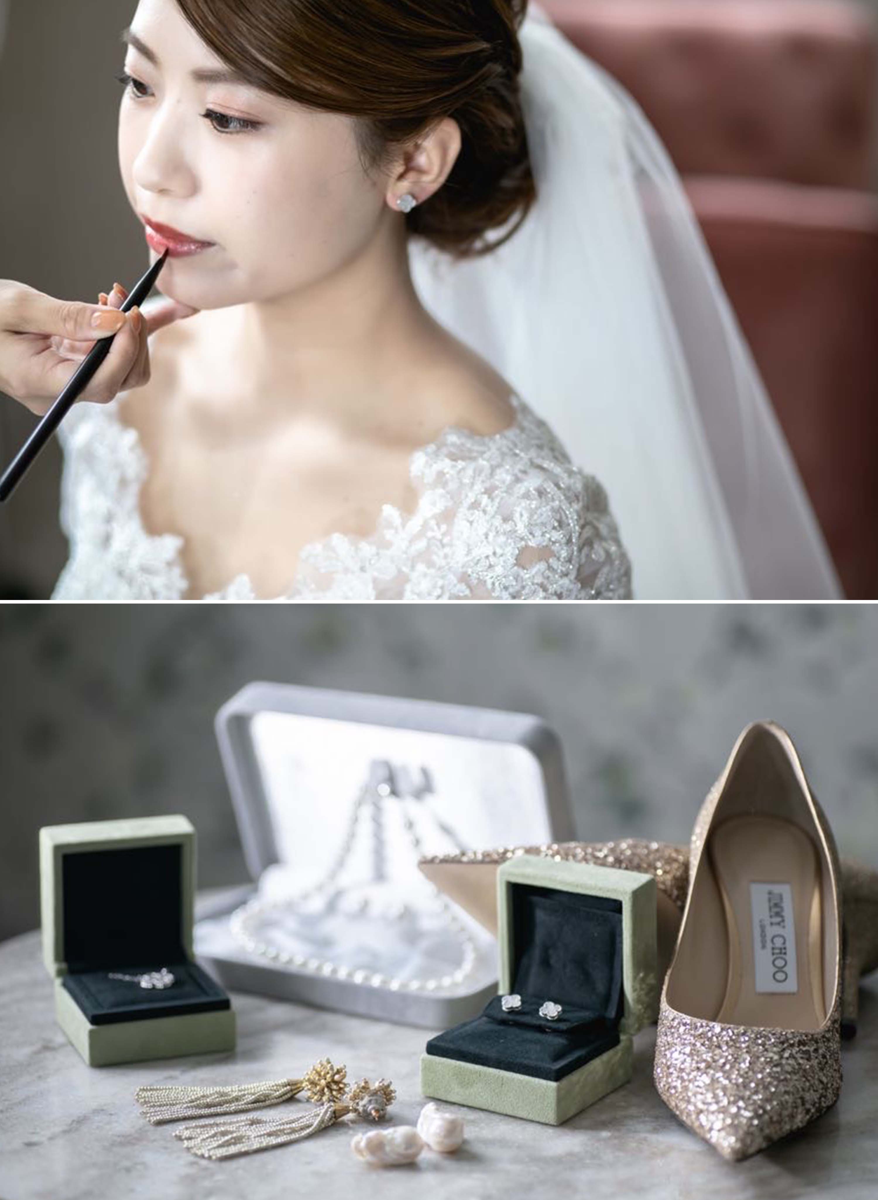 花嫁が大好きなブランド ヴァン クリーフ アーペル のジュエリーがきらめくウエディング